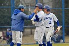 Baseball vs Nichols  Wheaton College Baseball vs Nichols College. - Photo By: KEITH NORDSTROM : Wheaton, baseball